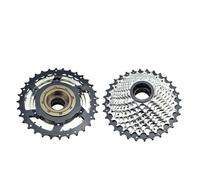 Poulie Dentée Convient aux pignons de vélo de Sport VG 5/6/7/8/9/10/11 Vitesses, Roue Libre filetée 11-36 Dents, compatibles avec Les pignons rotatifs Bloque Volant Moteur(11s11-36T)