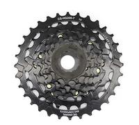 Poulie Dentée Convient pour Shimano Tourney TX HG200 CS 7 8 Vitesses CS-HG200 8v 7v 9v 12-28T 12-32T VTT chaînes VTT 32T 28T Bloque Volant Moteur(7S 12-32T)