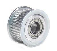 Poulie dentée en aluminium pour imprimante 3D Poulie folle Synchrone Avec Roulement GT2M 50 Dents Pour Courroie De 7/11 Mm(Hole6,AF11 tooth)