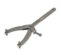 Poulie Dentée Outil de réparation de Support de démontage d'embrayage de variateur Universel Robuste pour Moto, cyclomoteur, Scooter, Volant d'inertie de Type Y Bloque Volant Moteur(Gray)
