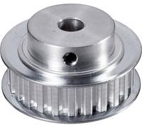 Poulie dentée Reely 226025 aluminium Ø de perçage: 8 mm Diamètre: 45 mm Nombre de dents: 25