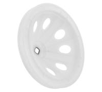 Poulie D'entraînement de Machine à Laver en Plastique Blanc | Réducteur de Vitesse pour Lave-linge Semiautomatique, Trou et Axe Carrés, Modèles Variés