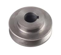 Poulie d'entraînement par courroie trapézoïdale de qualité industrielle à fente unique en fonte pour outils électriques, compresseur d'air, équipement mécanique (20 x 70)