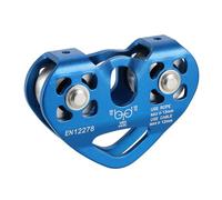 Poulie d'escalade multifonction Mousqueton Fiabilité à vis pour Voyage et Alpinisme Camping