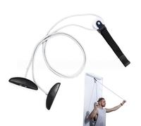 Poulie D'exercice Physique, Poulie D'exercice Pour Les Épaules À Fixer Dans L'encadrement D'une Porte, Appareil De Physiothérapie Rotator Cuff Exercer, Rééducation Du Bras, Tendinite Chronique (BLANC)