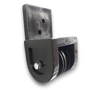 Poulie Double pour Corde de pergola (Noir)