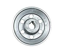 Ribimex Poulie en aluminium 19 mm Ø 120