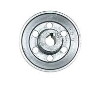 Ribimex Poulie Ø 160 mm aluminium, 24 mm