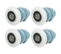 Poulie en nylon haute performance pour salle de douche coulissante lisse de rechange (27 mm)