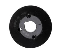 Poulie en V, courroie trapézoïdale à double rainure, diamètre extérieur 85,5 mm, pas 80 mm, bague 1210, 1 pièce(18mm)