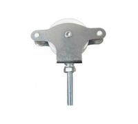 Poulie étendoir Wolfpack zinguée 40 mm Réa plastique à vis