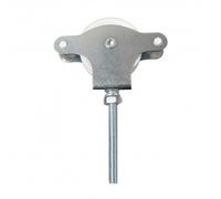 Poulie étendoir Wolfpack zinguée 60 mm Réa plastique à vis