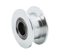 Poulie folle pour imprimante 3D Poulie tendeur 2GT 24 dents et distribution synchrone, trou 3/4/5/6 mm avec roulement adapté(25T Bore 4mm,NO TEETH_6MM)