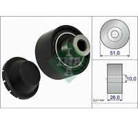 Poulie Guide / Guidage, Courroie Poly-V pour Citroën Ford Mazda Peugeot 2 206