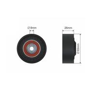 Galet de courroie trapézoïdale RNK-AU-016 NTY pour AUDI VW