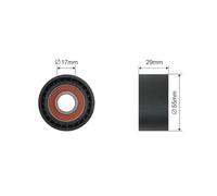 Poulie Idler V-Belt Pour BMW 1 E81 E82 E88 3 E90 E91 E92 E93 04-