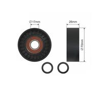 Poulie Idler V-Belt Pour BMW 3 97- 5 01- 6 02- 7 00- X3 03-
