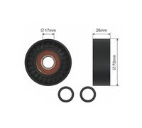 Poulie Idler V-Belt Pour BMW 3 E46 2.0D 09.01-07.06
