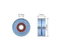Poulie Idler V-Belt Pour Chrysler Voyager Grand Voyager III 95-
