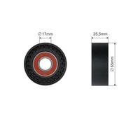 Poulie Idler V-Belt Pour Citroën C5 II C5 III C6 C8 C-Crosser