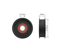 Poulie Idler V-Belt Pour Mercedes C-Class W203 2.3-3.5 04-10
