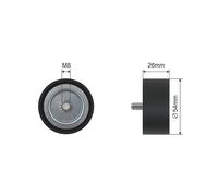 Poulie Idler V-Belt Pour Mercedes Sprinter 3 5-T B906