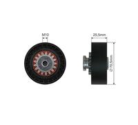 Poulie Idler V-Belt Pour Renault Laguna 2.2D Grandtour 2.2D 93-01