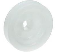 Poulie jaune ventil. seche-linge (61677-24903) Sèche-linge (1258654100 FAURE AEG ZANUSSI)