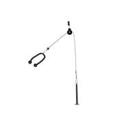 Poulie Musculation "Pulley System" Station Traction Tirage Bras Noir