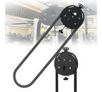 Poulie Musculation Système de poulie, câble, corde sans fin, machine d'entraînement, corde en nylon de qualité supérieure réglable pour l'endurance musculaire, l'entraînement des membres sup