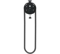 Poulie Musculation Système de poulie, câble pour salle de sport à domicile, supports de tambour en acier, corde sans fin pour entraînement par intervalles