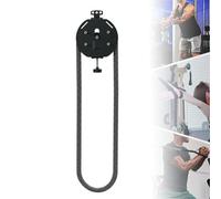 Poulie Musculation Système de poulie et câble, appareil d'entraînement portable à corde sans fin, outil d'entraînement complet du corps, corde en nylon de qualité supérieure, réglable, utili