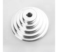 Poulie pagode en alliage d'aluminium à 5 couches, 5 emplacements de type A, accessoire de moteur de perceuse, pour le travail du bois et les projets de bricolage