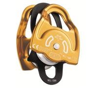 Poulie Petzl Gemini Prusik jaune