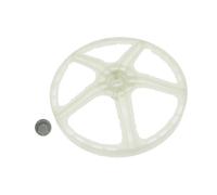 Poulie plastique d'origine Lave-linge (4055314035 REX ZANKER IKEA FAURE ELECTROLUX ZANUSSI)