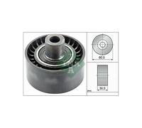 Galet enrouleur de courroie d'accessoire INA 532 0538 10
