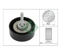 Poulie Renvoi/transmission Courroie Trapézoïdale À Nervures Schaeffler Ina pour