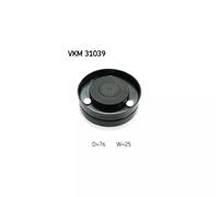 Poulie renvoi/transmission, courroie trapézoïdale à nervures SKF VKM 31039