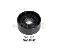 Galet de renvoi/guide, courroie à nervures SNR GA355.97