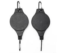 Poulie rétractable pour panier suspendu, crochet télescopique, pour panier suspendu et mangeoire à oiseaux (2)