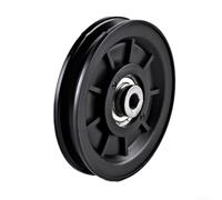 Poulie silencieuse pour entraînement de force lourde, fixation de poulie en nylon et en acier avec fonctionnement de haute précision à faible bruit, système de poulie robuste, 1 paquet (120 mm)