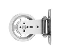 Poulie simple - Poulie pivotante à 360 degrés | de poulies de plafond silencieux pour montage mural avec roue avec roulement silencieux, bloc pivotant haute performance pour une faci