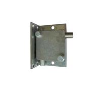 POULIE sous Carter avec Platine équerre - Renvoi de câble pour désenfumage, Montage Facile, Protection Carter et rotules Flexibles, Dimensions compactes 90x75x39 mm