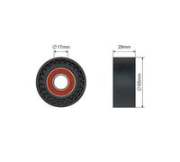 Poulie, Striées Convient pour Alfa Romeo 145/146/147 96-10, 155/156 9