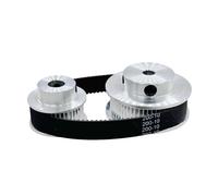 Poulie Synchrone GT2 40dents 60dents Alésage 5-12mm Rapport De Réduction 1:1,5, Longueur 200mm Largeur 6mm Courroies Courroie Trapézoïdale(5mm,8MM_2GT-180-6MM)