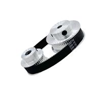 Poulie Synchrone GT2 40Dents 60Dents Alésage 5-12Mm Rapport Réduction 1:1,5 Longueur 200Mm Largeur 10Mm Courroies Courroie Trapézoïdale(10mm,5MM_2GT-400-10MM)