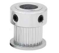 Poulie synchrone MXL 24T 25T, 2 pièces, largeur de rainure: 6/10/15mm, trou intérieur: 4/5/6/6,35/7/8mm, for d'imprimante 3D(24T-K type (Bore8mm),Belt 10mm)