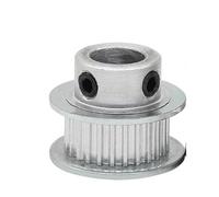 Poulie synchrone MXL 26T 28T, 2 pièces, largeur de fente: 6/10/15mm, trou intérieur: 4/5/6/7/8/10mm, for d'imprimante 3D(26T (Bore 7 mm),2pcs/Belt 10mm)