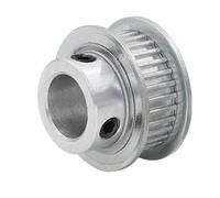 Poulie synchrone MXL 34/35 dents, 2 pièces, alésage 5/6/8/10/12/14 mm, poulie en aluminium for courroie de distribution largeur 6, 10 et 15(35T(Bore6.35mm),Belt 10mm)