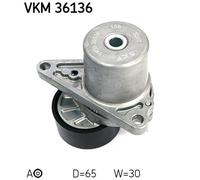 SKF Poulie-tendeur VKM 36136 – Galet enrouleur courroie Multi-V